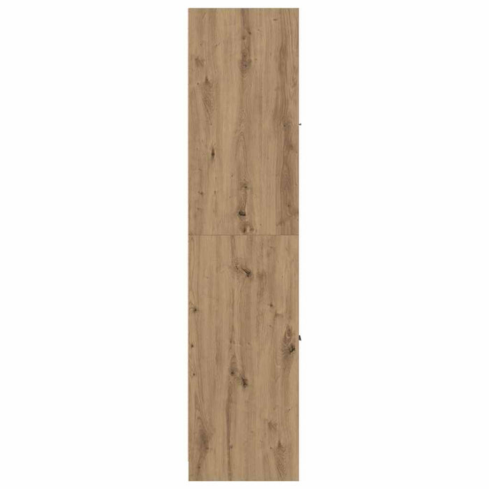 Dulap farmacie, stejar artizanal, 40x41x174,5cm, lemn prelucrat - WALTI WALTI