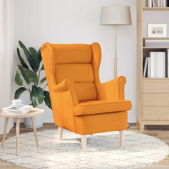Fotoliu, galben închis, 74x84x100 cm, textil - WALTI WALTI