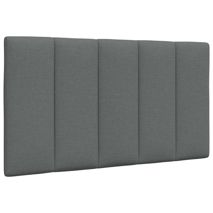 Pernă pentru tăblie de pat, Hanko, gri închis, 80 cm, material textil WALTI
