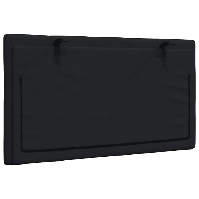 Pernă pentru tăblie de pat, Hanko, negru, 80 cm, material textil WALTI