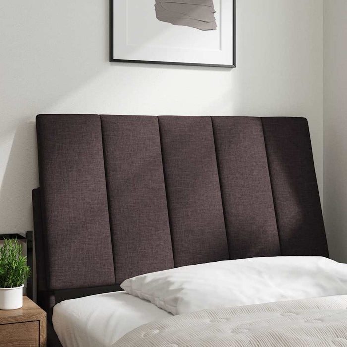 Pernă pentru tăblie de pat, Hanko, maro închis, 80 cm, material textil - WALTI WALTI