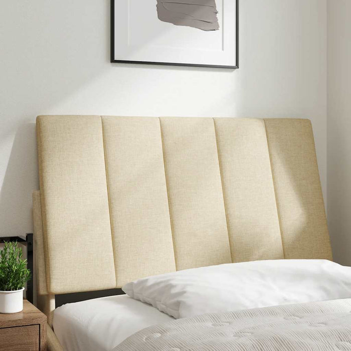 Pernă pentru tăblie de pat, Hanko, crem, 80 cm, material textil WALTI