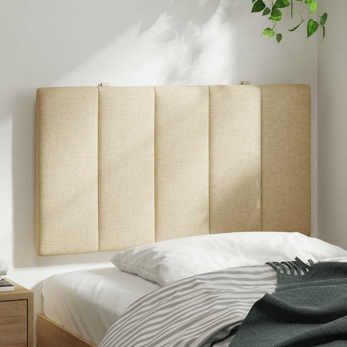 Pernă pentru tăblie de pat, Hanko, crem, 80 cm, material textil WALTI