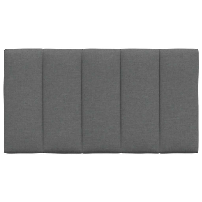 Pernă pentru tăblie de pat, Hanko, gri închis, 90 cm, material textil WALTI