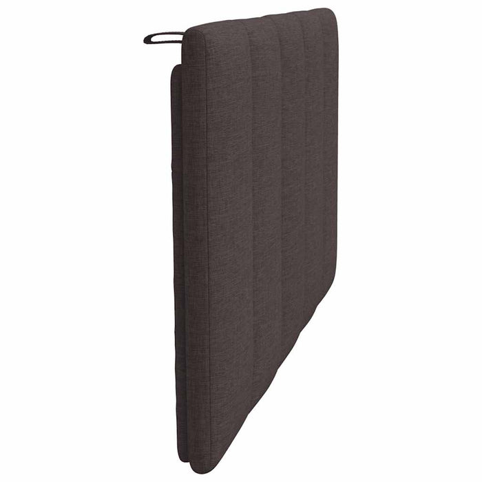 Pernă pentru tăblie de pat, Hanko, maro închis, 90 cm, material textil WALTI