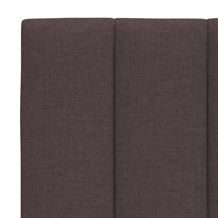 Pernă pentru tăblie de pat, Hanko, maro închis, 90 cm, material textil WALTI