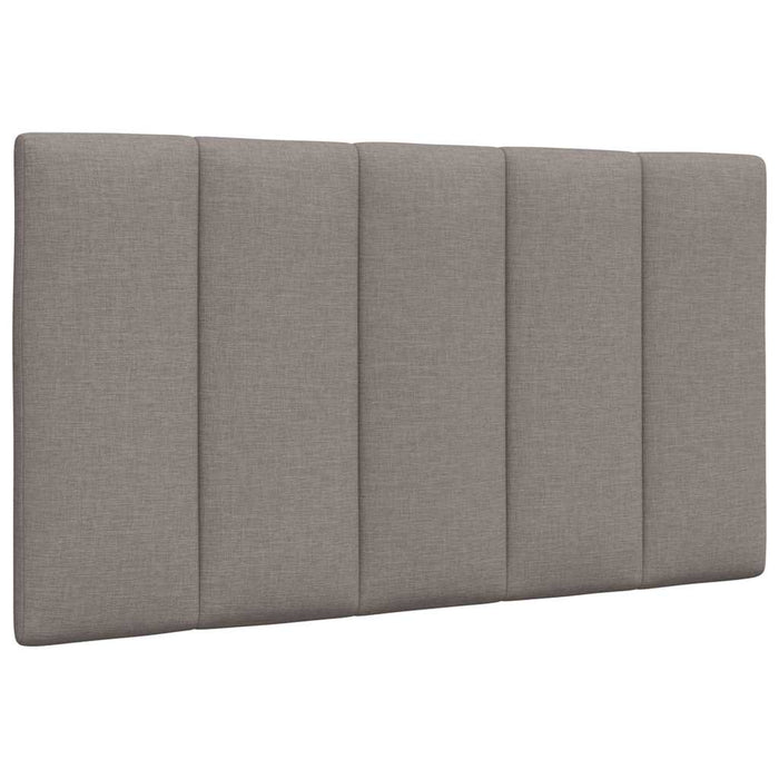 Pernă pentru tăblie de pat, Hanko, gri taupe, 90 cm, material textil WALTI