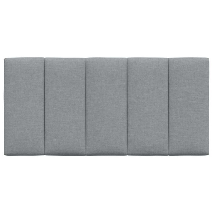 Pernă tăblie de pat, Hanko, gri deschis, 100 cm, material textil WALTI