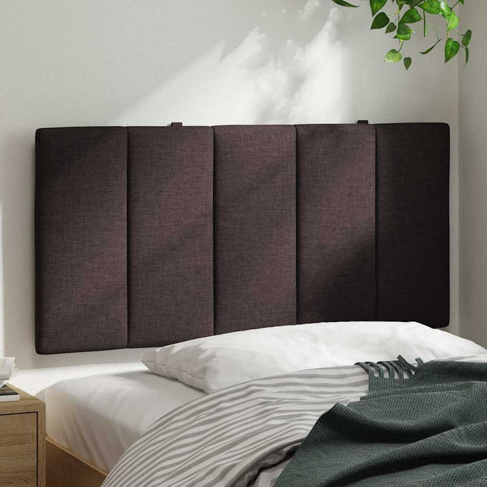 Pernă pentru tăblie de pat, Hanko, maro închis, 100 cm, material textil - WALTI WALTI