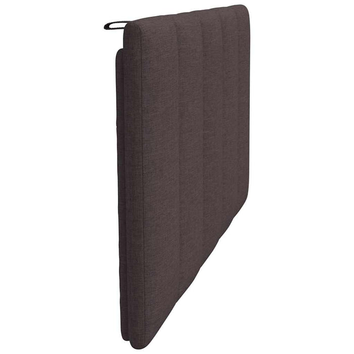 Pernă pentru tăblie de pat, Hanko, maro închis, 100 cm, material textil - WALTI WALTI
