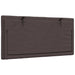 Pernă pentru tăblie de pat, Hanko, maro închis, 100 cm, material textil - WALTI WALTI