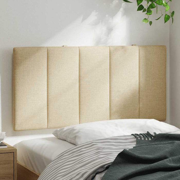 Pernă pentru tăblie de pat, Hanko, crem, 100 cm, material textil WALTI