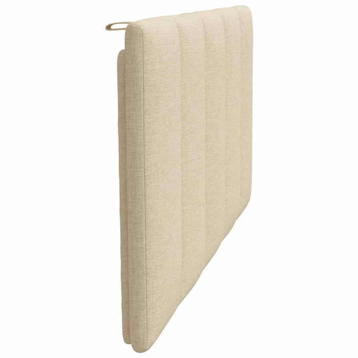 Pernă pentru tăblie de pat, Hanko, crem, 100 cm, material textil WALTI