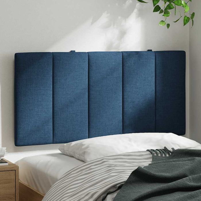 Pernă pentru tăblie de pat, Hanko, albastru, 100 cm, material textil WALTI