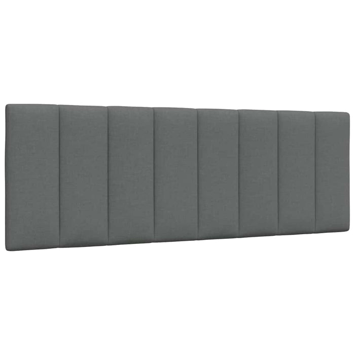 Pernă pentru tăblie de pat, Hanko, gri închis, 120 cm, material textil WALTI