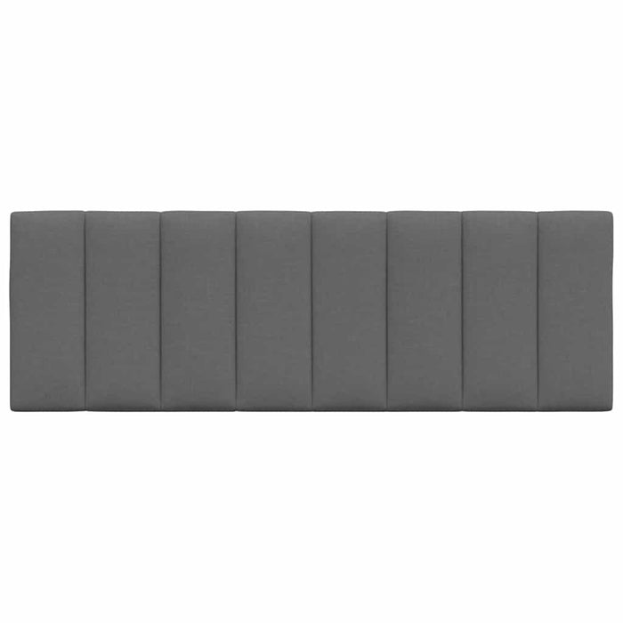 Pernă pentru tăblie de pat, Hanko, gri închis, 120 cm, material textil WALTI