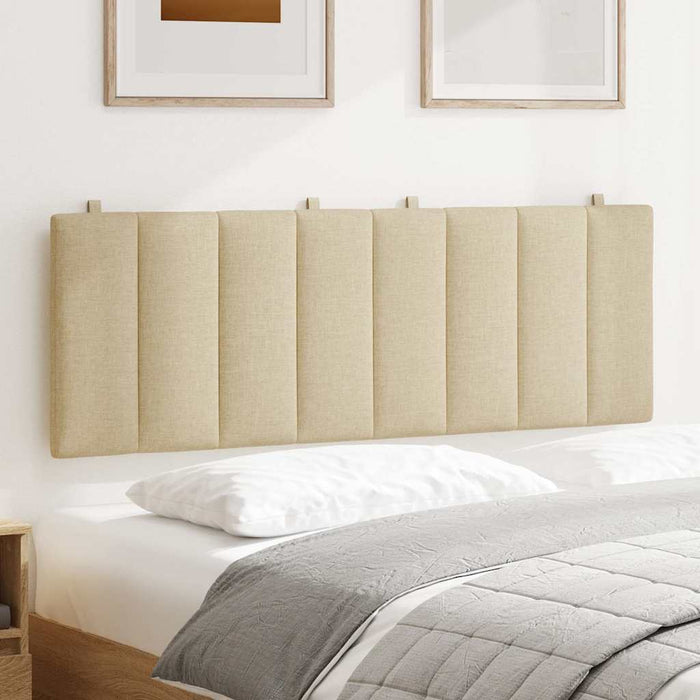 Pernă pentru tăblie de pat, Hanko, crem, 120 cm, material textil WALTI