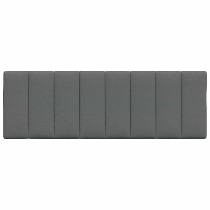 Pernă pentru tăblie de pat, Hanko, gri închis, 140 cm, material textil - WALTI WALTI