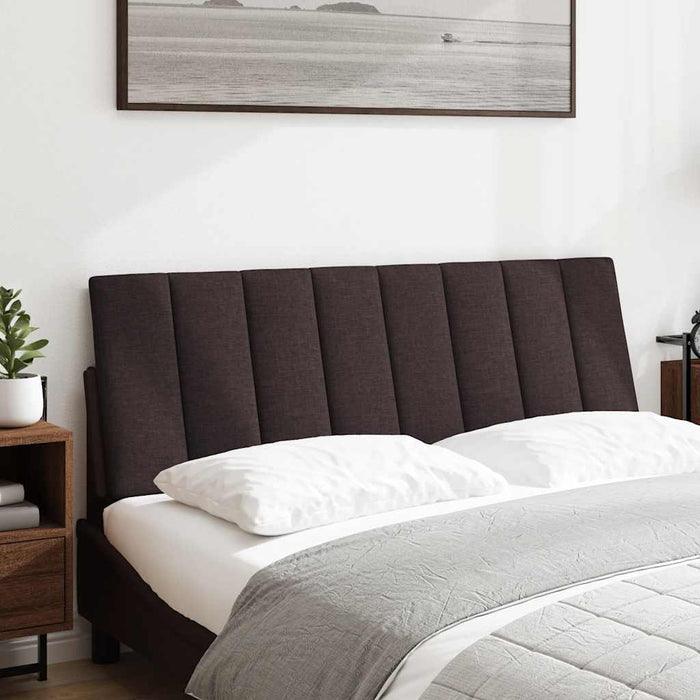 Pernă pentru tăblie de pat, Hanko, maro închis, 140 cm, material textil - WALTI WALTI