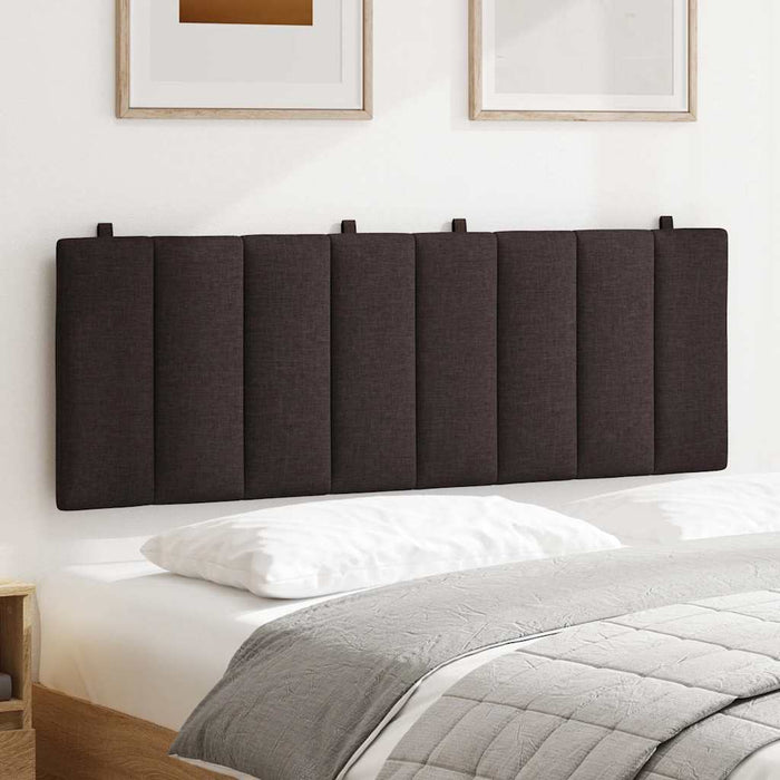 Pernă pentru tăblie de pat, Hanko, maro închis, 140 cm, material textil - WALTI WALTI