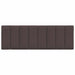 Pernă pentru tăblie de pat, Hanko, maro închis, 140 cm, material textil - WALTI WALTI
