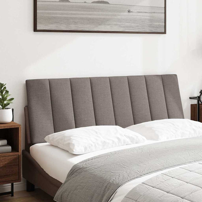 Pernă pentru tăblie de pat, Hanko, gri taupe, 140 cm, material textil - WALTI WALTI