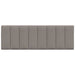 Pernă pentru tăblie de pat, Hanko, gri taupe, 140 cm, material textil - WALTI WALTI