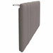 Pernă pentru tăblie de pat, Hanko, gri taupe, 140 cm, material textil - WALTI WALTI