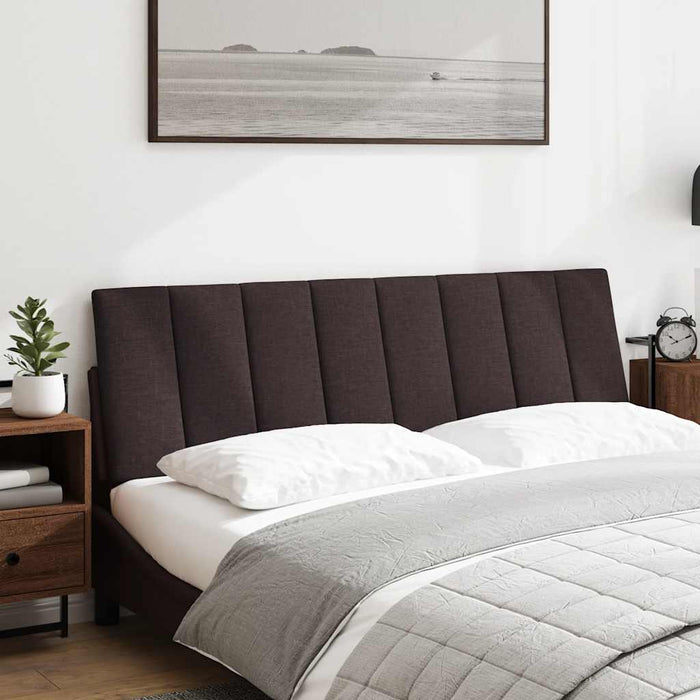Pernă pentru tăblie de pat, Hanko, maro închis, 160 cm, material textil WALTI