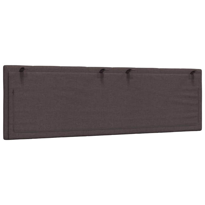 Pernă pentru tăblie de pat, Hanko, maro închis, 160 cm, material textil WALTI