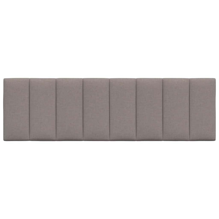 Pernă pentru tăblie de pat, Hanko, gri taupe, 160 cm, material textil WALTI