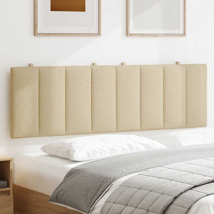 Pernă pentru tăblie de pat, Hanko, crem, 160 cm, material textil WALTI