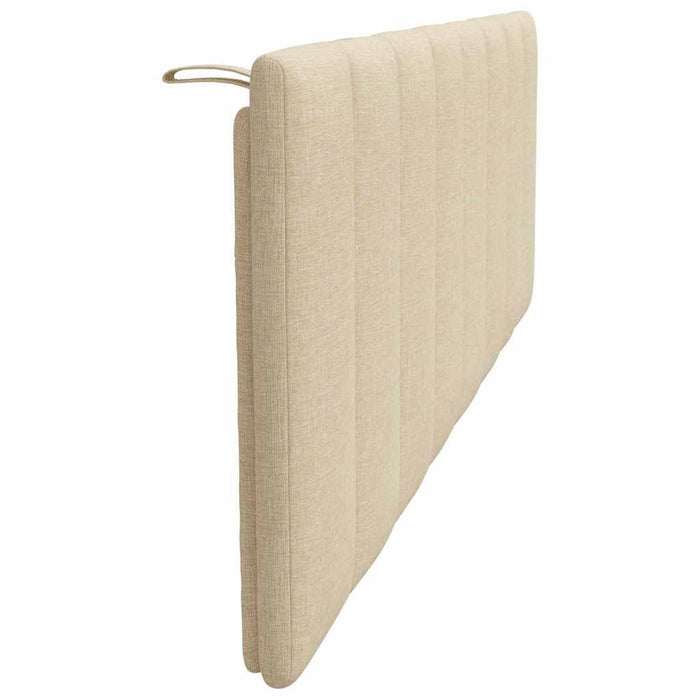 Pernă pentru tăblie de pat, Hanko, crem, 160 cm, material textil WALTI