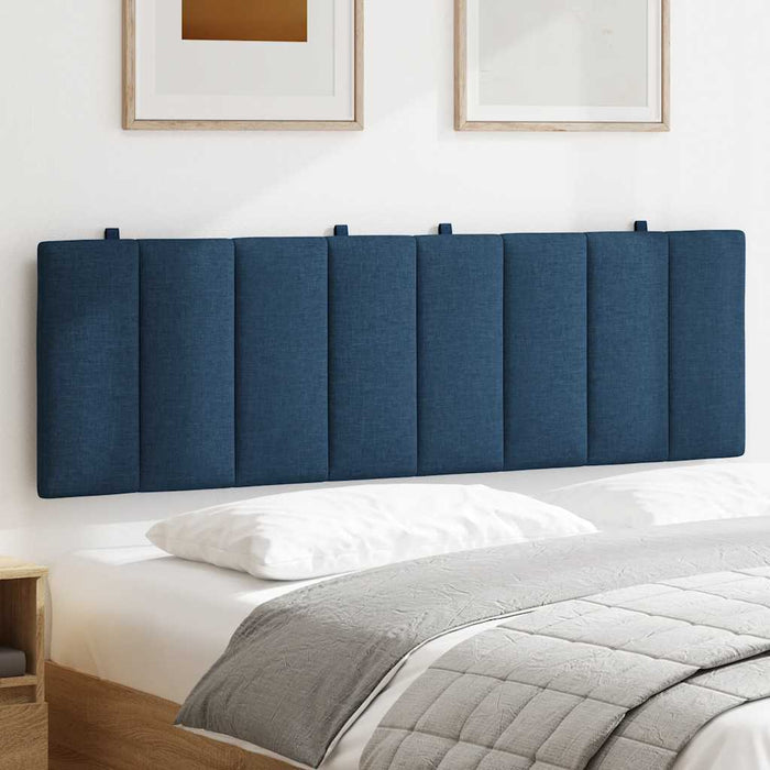 Pernă pentru tăblie de pat, Hanko, albastru, 160 cm, material textil WALTI
