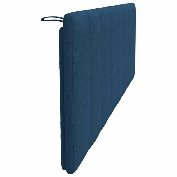 Pernă pentru tăblie de pat, Hanko, albastru, 160 cm, material textil WALTI
