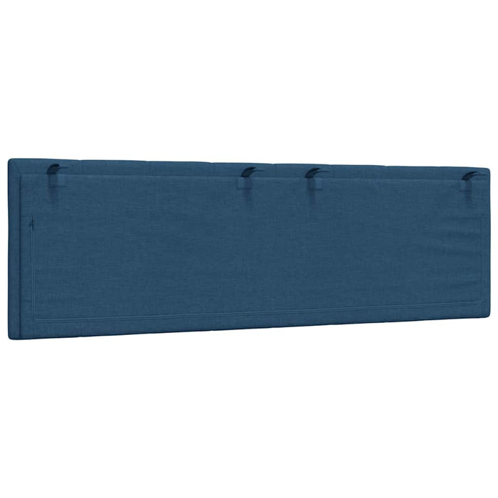Pernă pentru tăblie de pat, Hanko, albastru, 160 cm, material textil WALTI