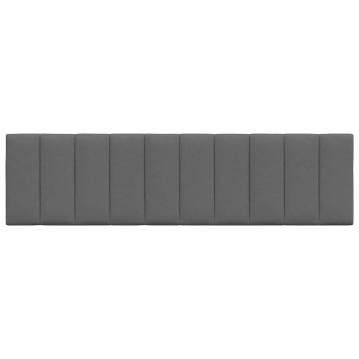 Pernă pentru tăblie de pat, Hanko, gri închis, 180 cm, material textil WALTI