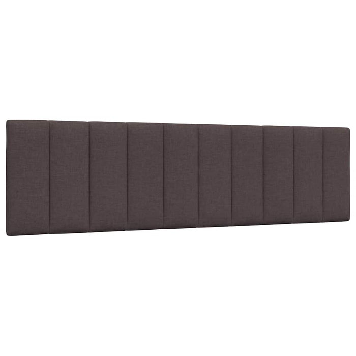 Pernă pentru tăblie de pat, Hanko, maro închis, 180 cm, material textil WALTI