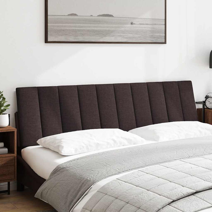 Pernă pentru tăblie de pat, Hanko, maro închis, 180 cm, material textil WALTI