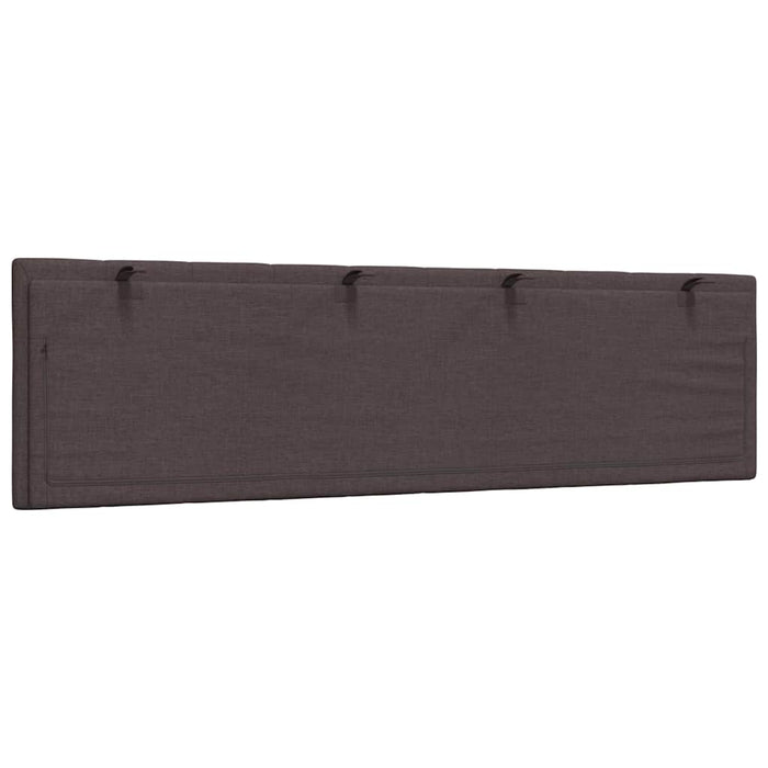 Pernă pentru tăblie de pat, Hanko, maro închis, 180 cm, material textil WALTI