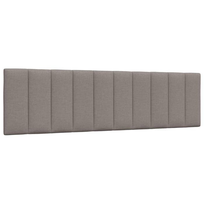Pernă pentru tăblie de pat, Hanko, gri taupe, 180 cm, material textil WALTI