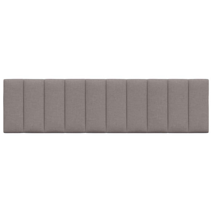 Pernă pentru tăblie de pat, Hanko, gri taupe, 180 cm, material textil WALTI