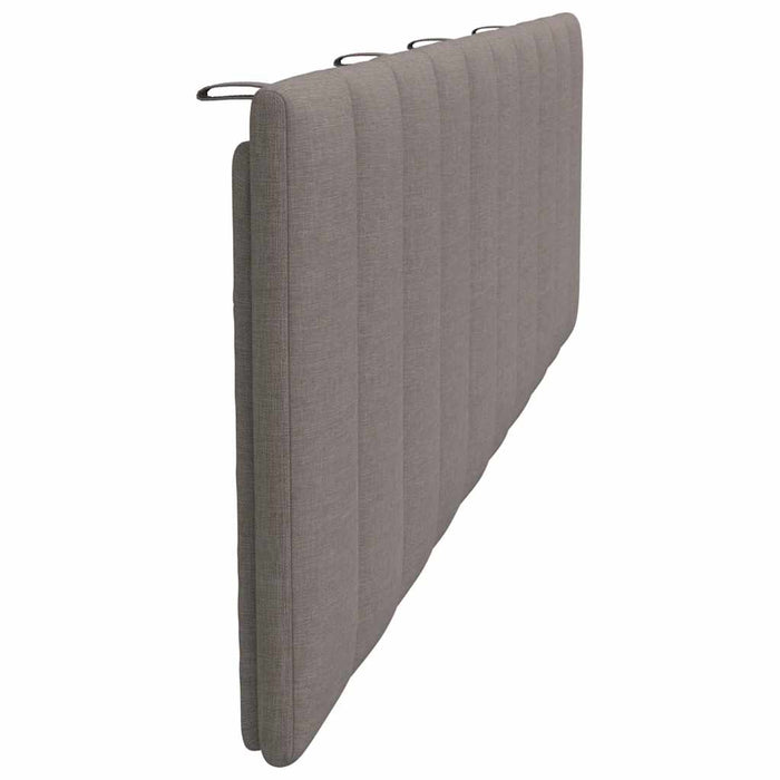 Pernă pentru tăblie de pat, Hanko, gri taupe, 180 cm, material textil WALTI