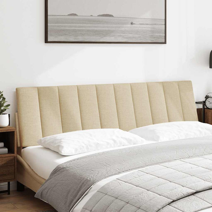 Pernă pentru tăblie de pat, Hanko, crem, 180 cm, material textil WALTI