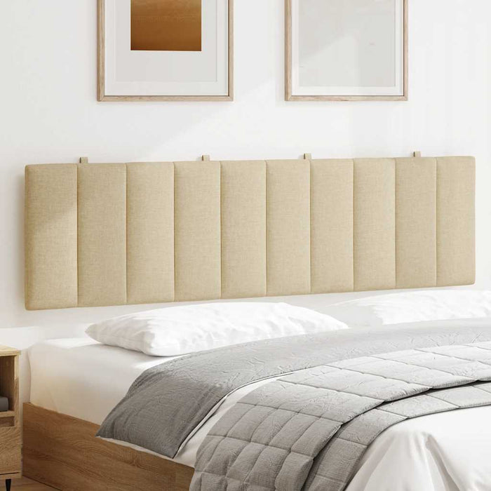 Pernă pentru tăblie de pat, Hanko, crem, 180 cm, material textil WALTI