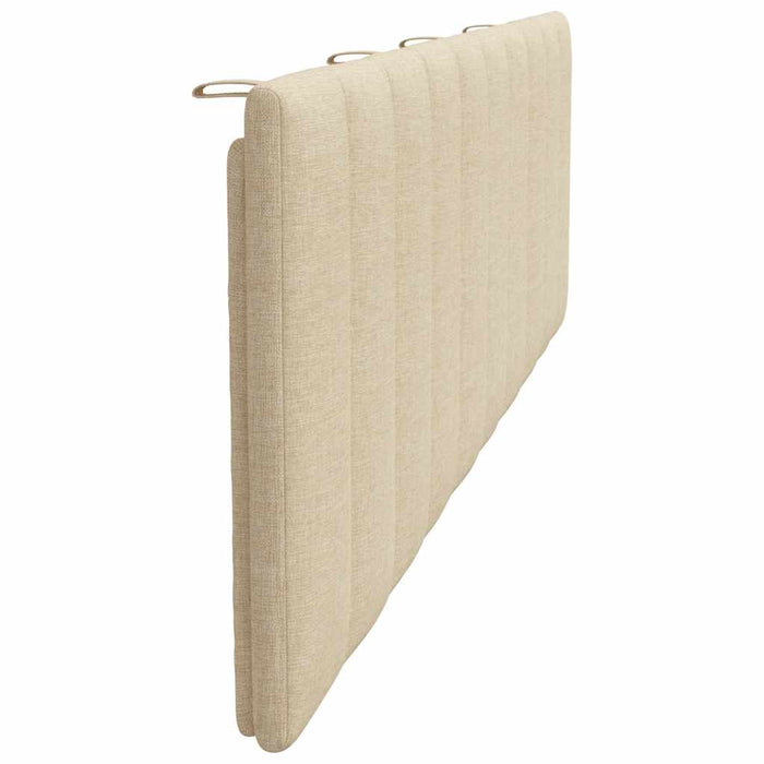 Pernă pentru tăblie de pat, Hanko, crem, 180 cm, material textil WALTI