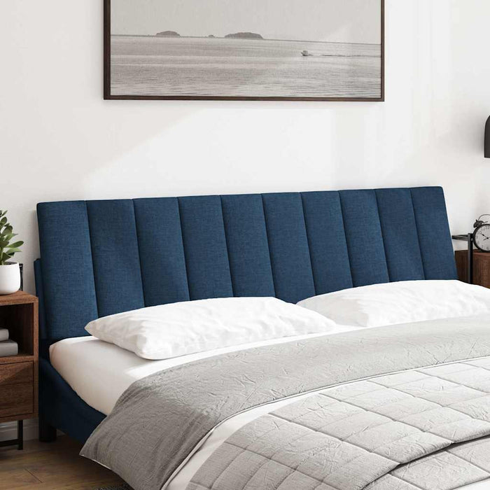 Pernă pentru tăblie de pat, Hanko, albastru, 180 cm, material textil WALTI