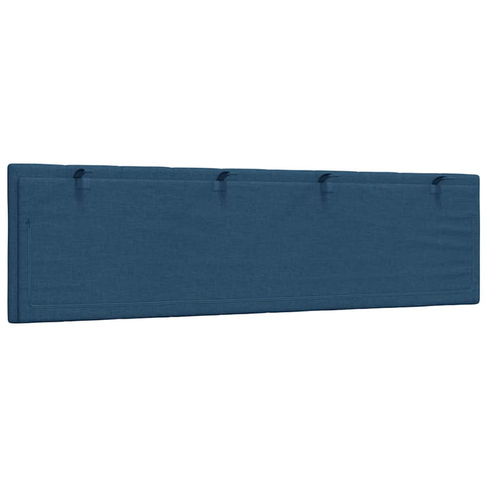 Pernă pentru tăblie de pat, Hanko, albastru, 180 cm, material textil WALTI