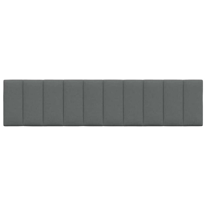 Pernă pentru tăblie de pat, Hanko, gri închis, 200 cm, material textil WALTI