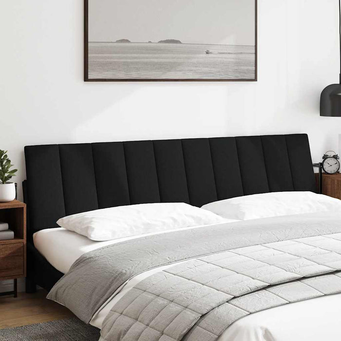 Pernă pentru tăblie de pat, Hanko, negru, 200 cm, material textil WALTI